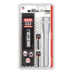 Linterna Mini Maglite Pro LED 2AA plata