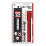 Linterna Mini Maglite Pro LED 2AA roja
